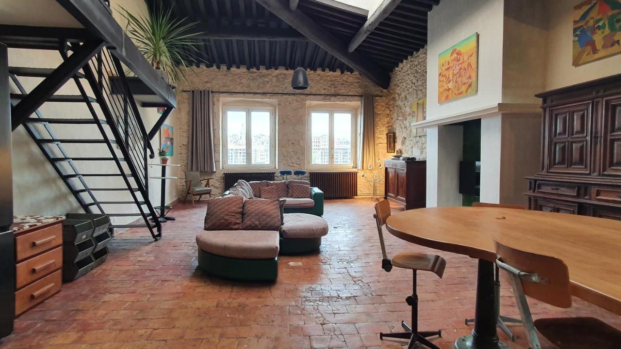 Apartamento Grand Loft En Plein Coeur Du Vieux-Port Marsella Exterior foto